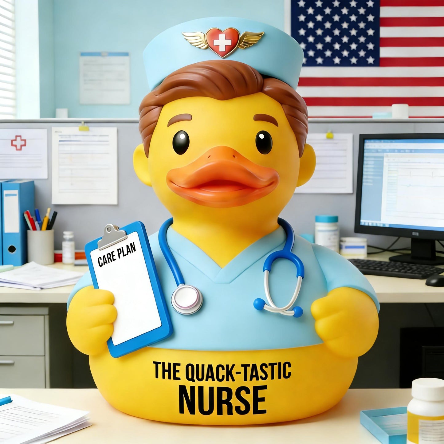 👩⚕️The Quack-tastic Nurse Duck