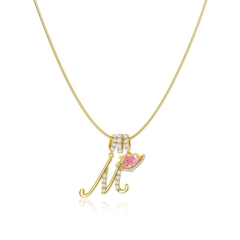 💖Last Day 50% OFF✨3-Layering Initial A-Z Letter Pendant Necklaces🎀