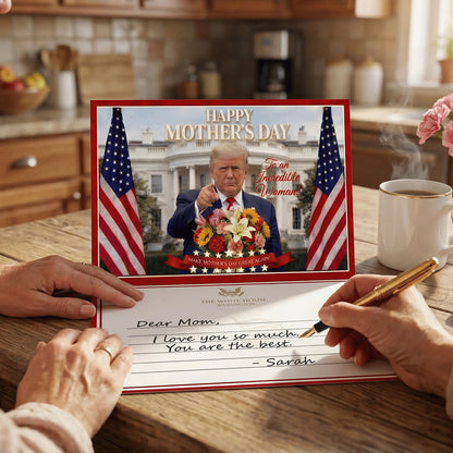 Funny Trump Mother's Day Card with Audio Voice Message – Make Mother's Day Great Again
