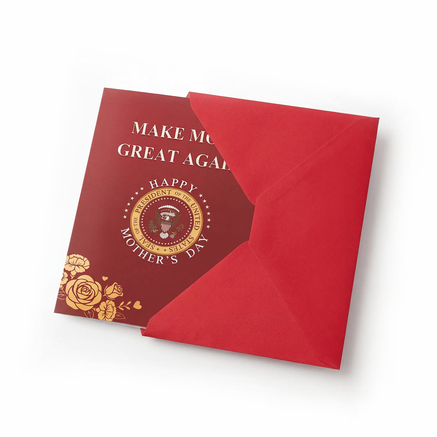 Funny Trump Mother's Day Card with Audio Voice Message – Make Mother's Day Great Again