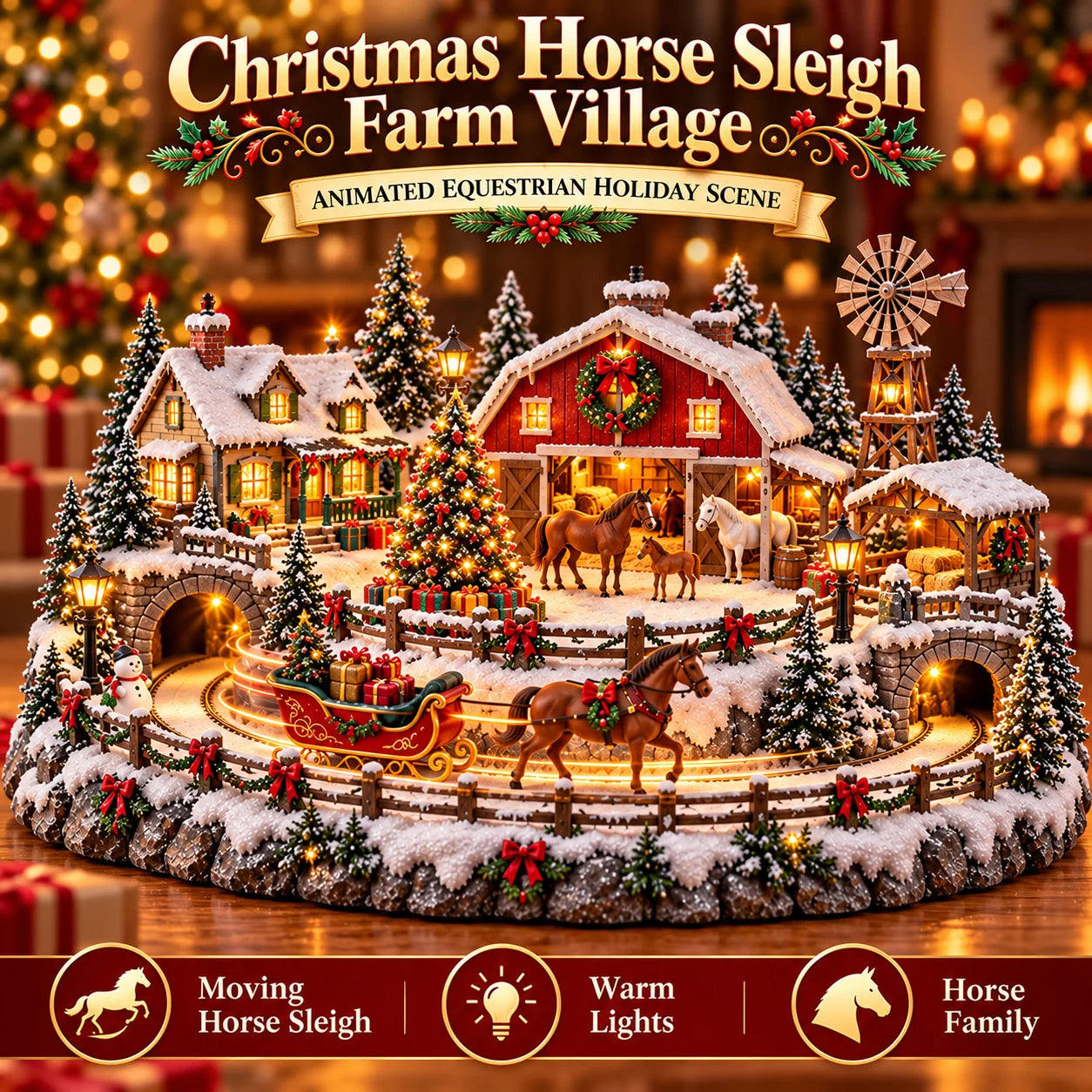 🐎 Horse Sleigh Farm