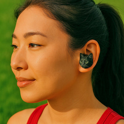 Premium 3D Artist-Series Animal Wireless Earbuds | Wireless Earphones with Cartoon Charging Case