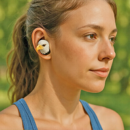 Premium 3D Artist-Series Animal Wireless Earbuds | Wireless Earphones with Cartoon Charging Case