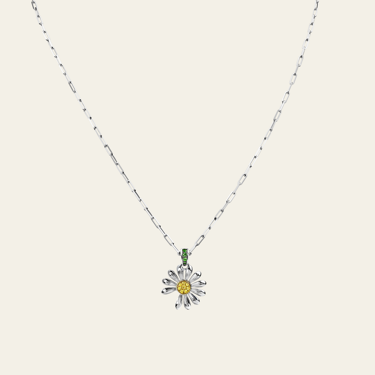 The Incomplete Daisy Fine Jewelry Pendant
