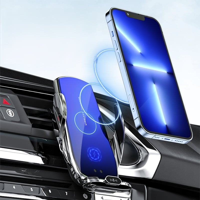 🎁360° Rotating CD Slot Car Mount – Triangle Stable Holder for CarPlay Screens, GPS & Dashcams