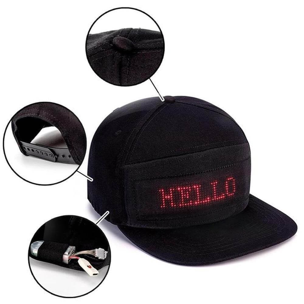 🧢LED Pixel CapScreen ✨