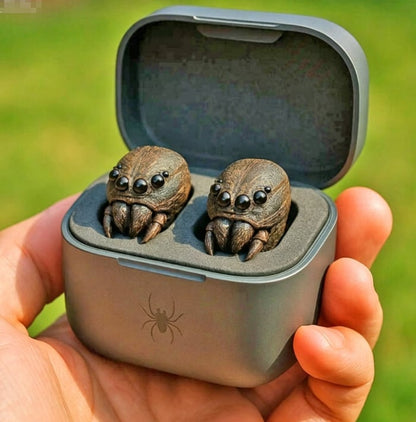Premium 3D Artist-Series Animal Wireless Earbuds | Wireless Earphones with Cartoon Charging Case