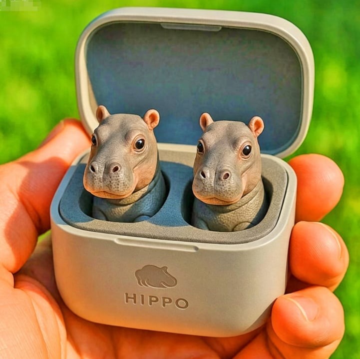 Premium 3D Artist-Series Animal Wireless Earbuds | Wireless Earphones with Cartoon Charging Case