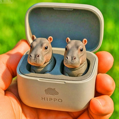 Premium 3D Artist-Series Animal Wireless Earbuds | Wireless Earphones with Cartoon Charging Case