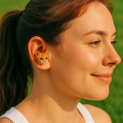 Premium 3D Artist-Series Animal Wireless Earbuds | Wireless Earphones with Cartoon Charging Case