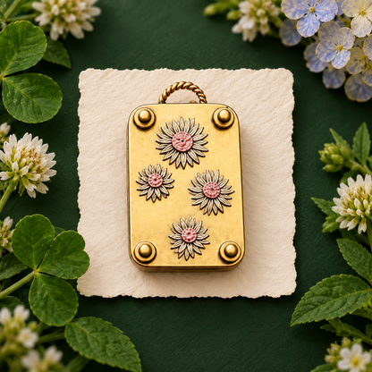 🌸 Mini Portable Flower Press Kit with 10 Pressing Paper Sheets – Preserve Flowers & Create Beautiful Keepsakes 🌿