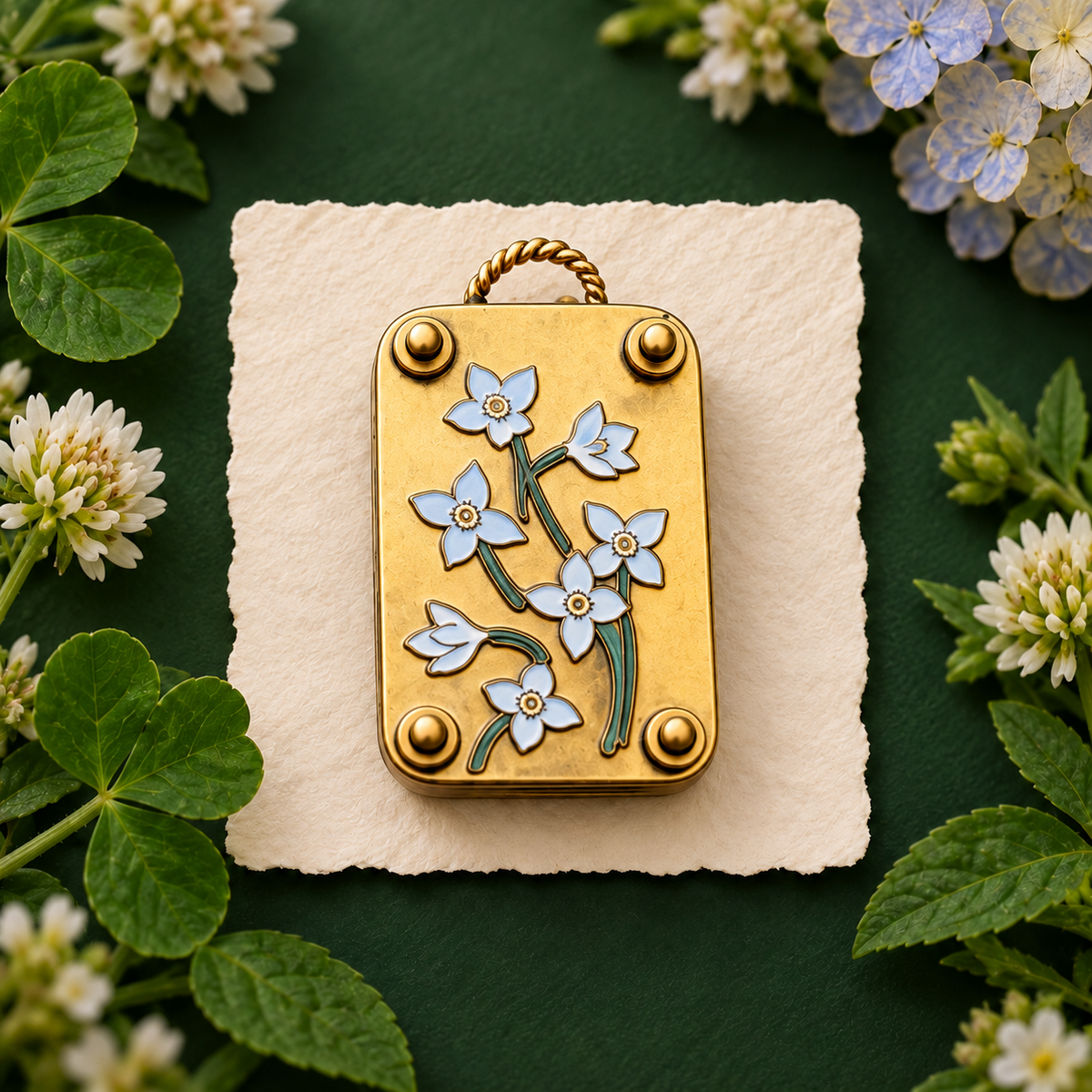 🌸 Mini Portable Flower Press Kit with 10 Pressing Paper Sheets – Preserve Flowers & Create Beautiful Keepsakes 🌿
