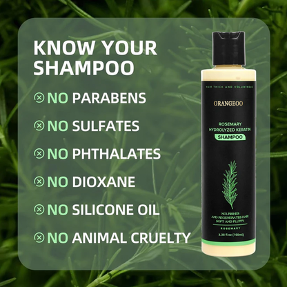 🔥LAST DAY 50% OFF - 🌿Orangeoo® Organic Rosemary Hair Growth Shampoo