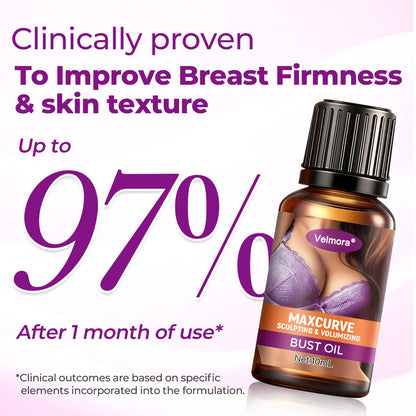 Velmora® MaxCurve Sculpting & Volumizing Bust Oil