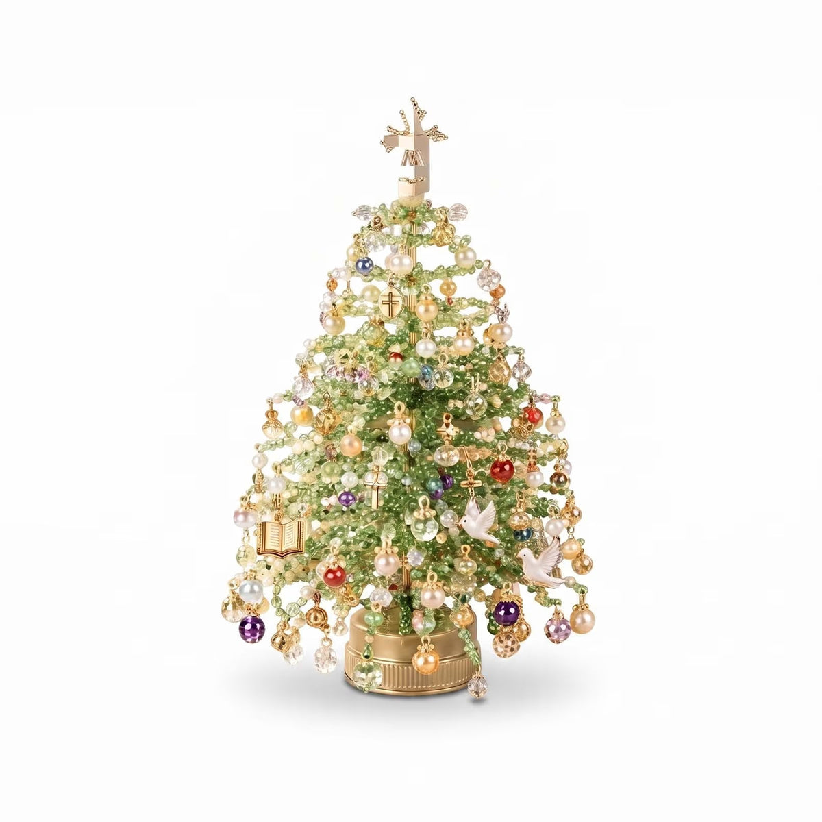✨ DIY Beaded Christmas Tree Kit – 🎅Create Your Own Sparkling Holiday Decoration