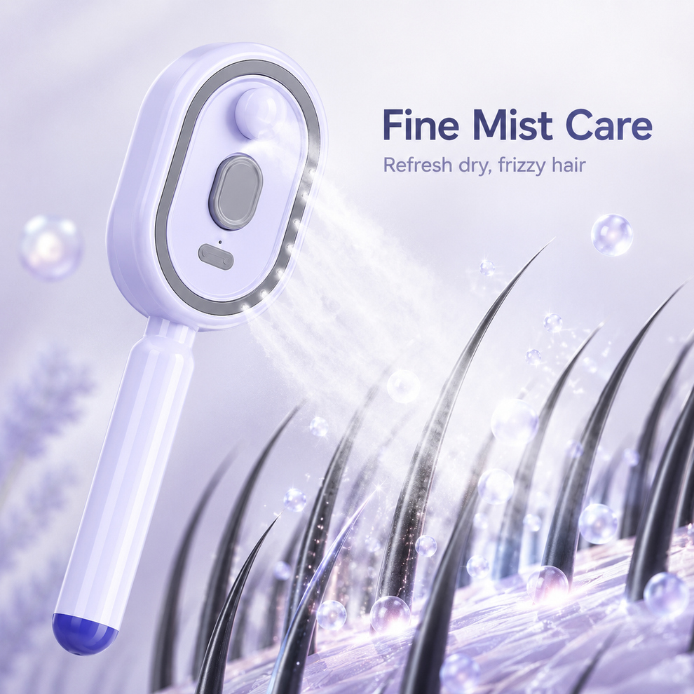 Electric Spray Air Cushion Massage Comb