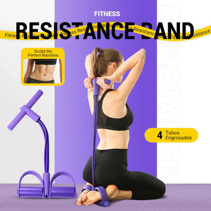 💪Multi-functional Pedal Resistance Band Trainer – Portable Foot Pedal Fitness Equipment for Home Gym🌿🏠