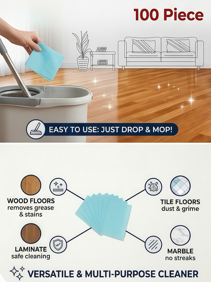 100-Piece Multi-Surface Floor Cleaning Tablets
