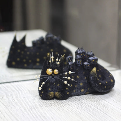 🔥Heißer Sale 49% RABATT🌟🐭👀Handgefertigter, panischer, schräger Kuscheltier-Plüschfreund aus Wollfilz mit großen Augen🧶