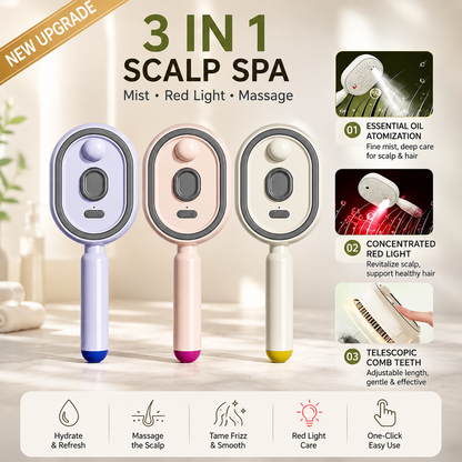 Electric Spray Air Cushion Massage Comb