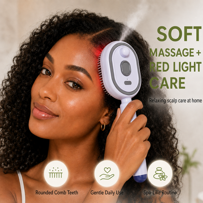 Electric Spray Air Cushion Massage Comb