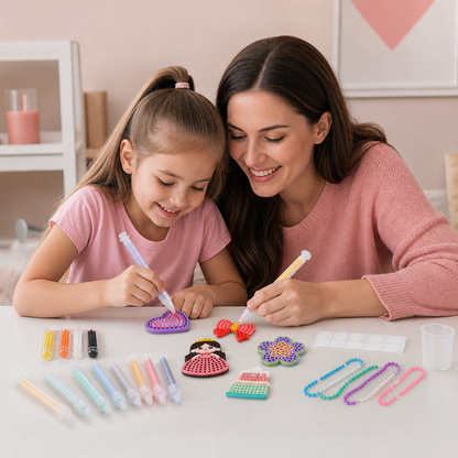 Magical Bead Painting – DIY Set for Kids