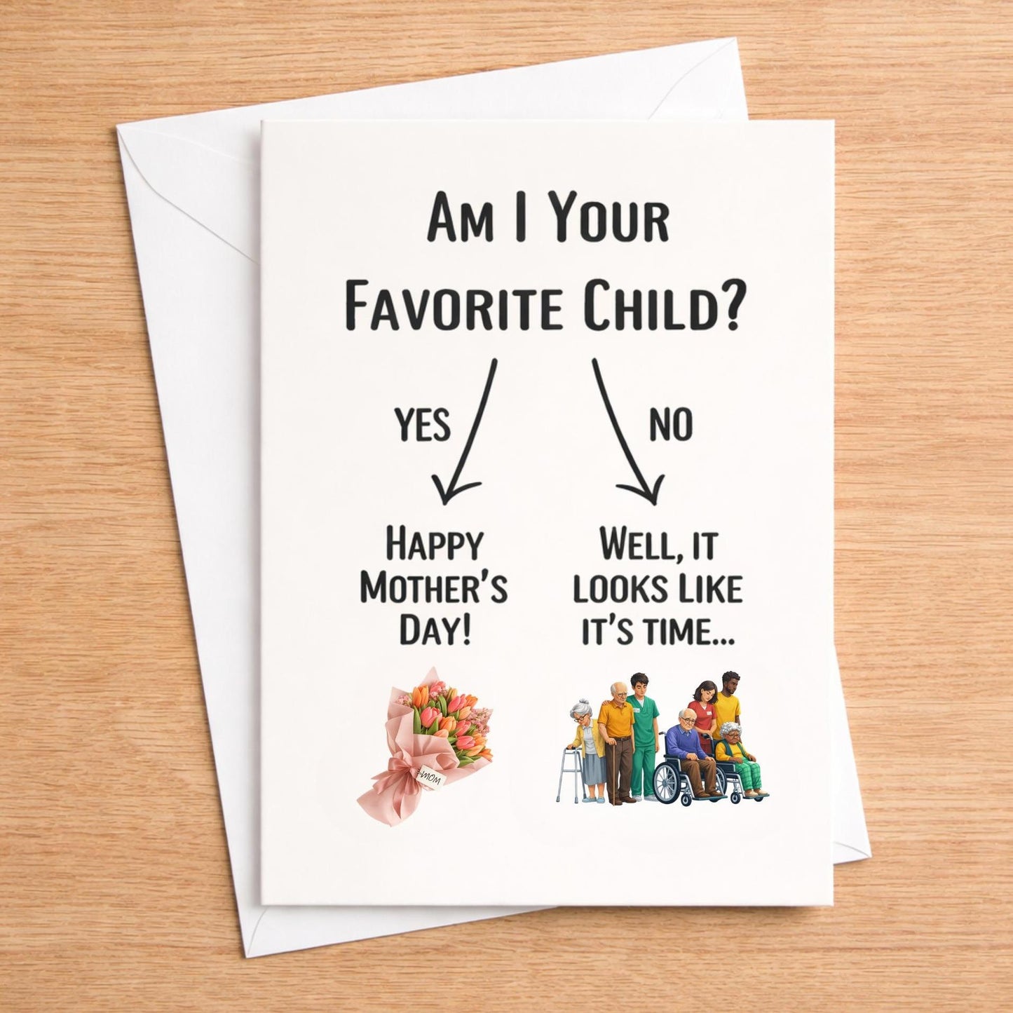 Funny Mother's Day Greeting Card