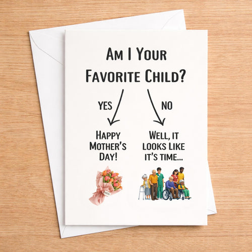 Funny Mother's Day Greeting Card