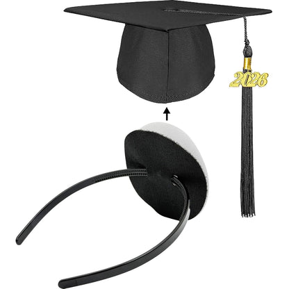 No‑Slip Graduation Cap Headband 2‑Pack