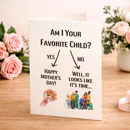 Funny Mother's Day Greeting Card