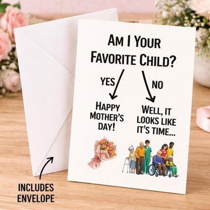 Funny Mother's Day Greeting Card