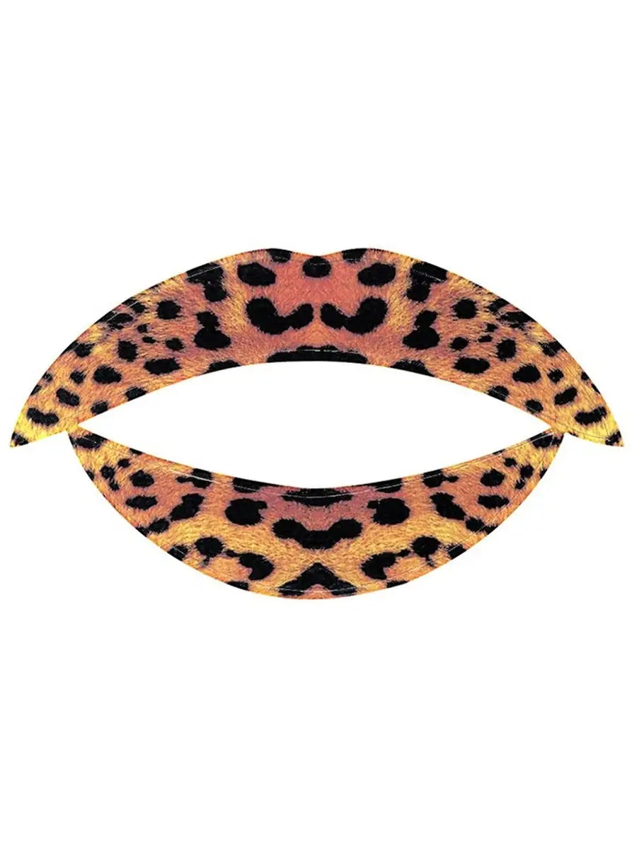 Lip Tattoo Leopard