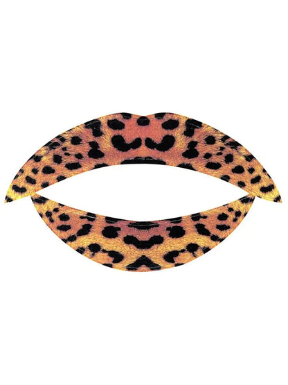 Lip Tattoo Leopard
