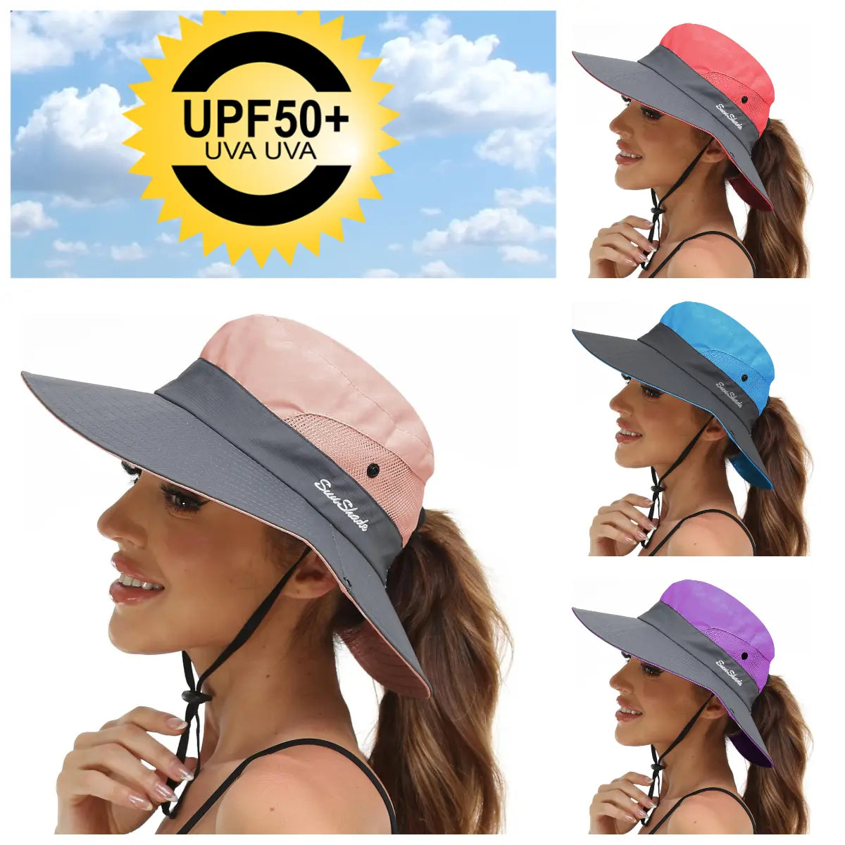 Sun Boonie Hat – Wide Brim UV Protection Outdoor Hat