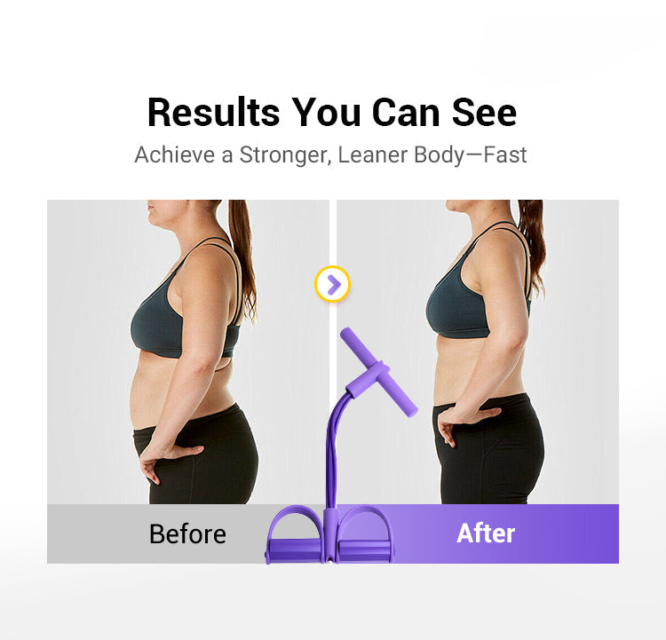 💪Multi-functional Pedal Resistance Band Trainer – Portable Foot Pedal Fitness Equipment for Home Gym🌿🏠