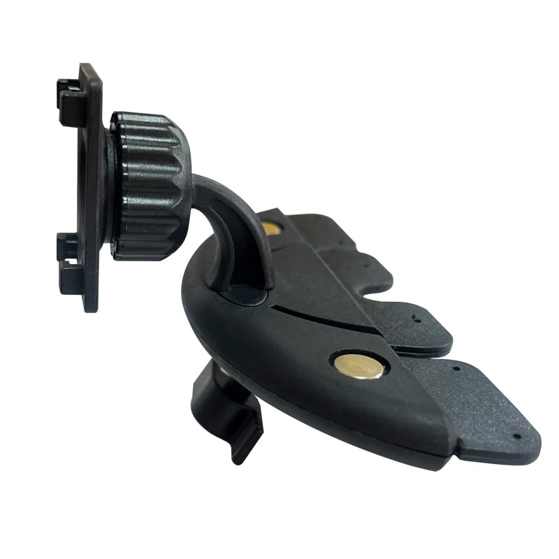 🎁360° Rotating CD Slot Car Mount – Triangle Stable Holder for CarPlay Screens, GPS & Dashcams