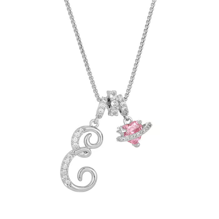 💖Last Day 50% OFF✨3-Layering Initial A-Z Letter Pendant Necklaces🎀