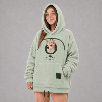 🐾 Cozy Pet Carrier Hoodie — Built-In Pouch for Cats & Small Dogs(🎁Buy 2 Free Shipping)