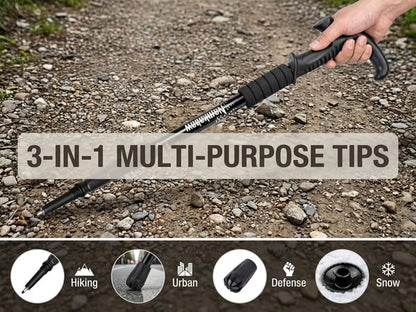 Tactical Cane -Ultimate Strength for Every Terrain