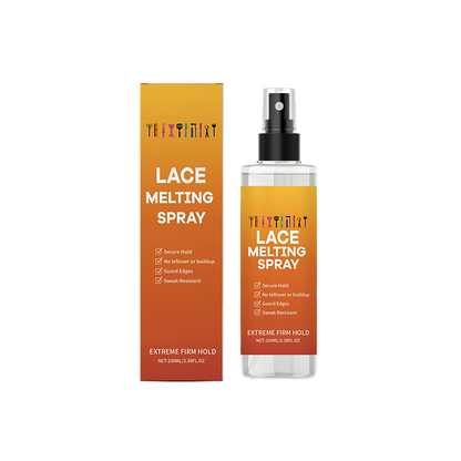 🥳2026 HOT SALE🥳💞50K+ SOLD!🧴🌿 50% OFF! Lace Wig Melting Spray – Moisturising formula, stops itching. Strong hold, easy wash out. Perfect melt every time! 💇‍♀️✨
